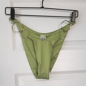NWT: Monica Hansen Beachwear Icon Bikini Bottom Size Large
